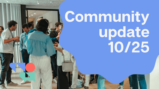 Community update 10/25