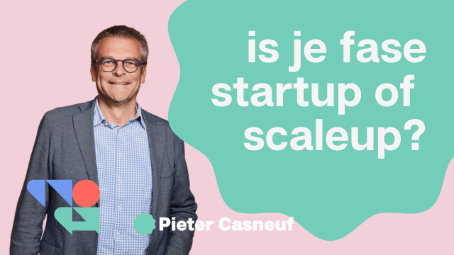 Startup of scale-up