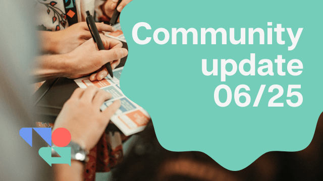 Community update 06/25